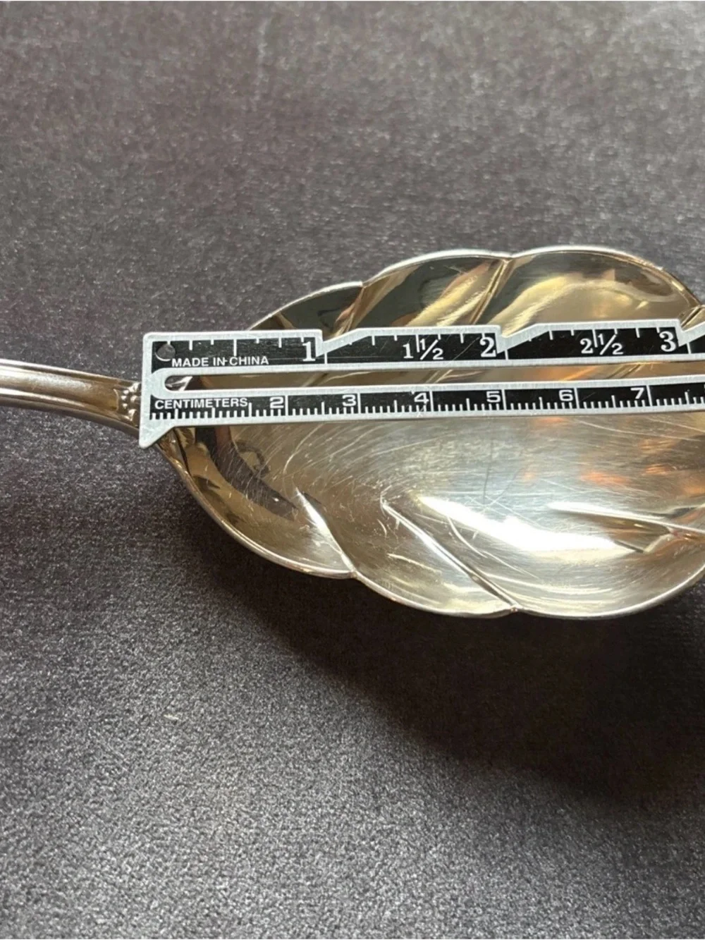 Vintage 1847 Rogers Bros. Reflection Silver-Plated Serving Spoon